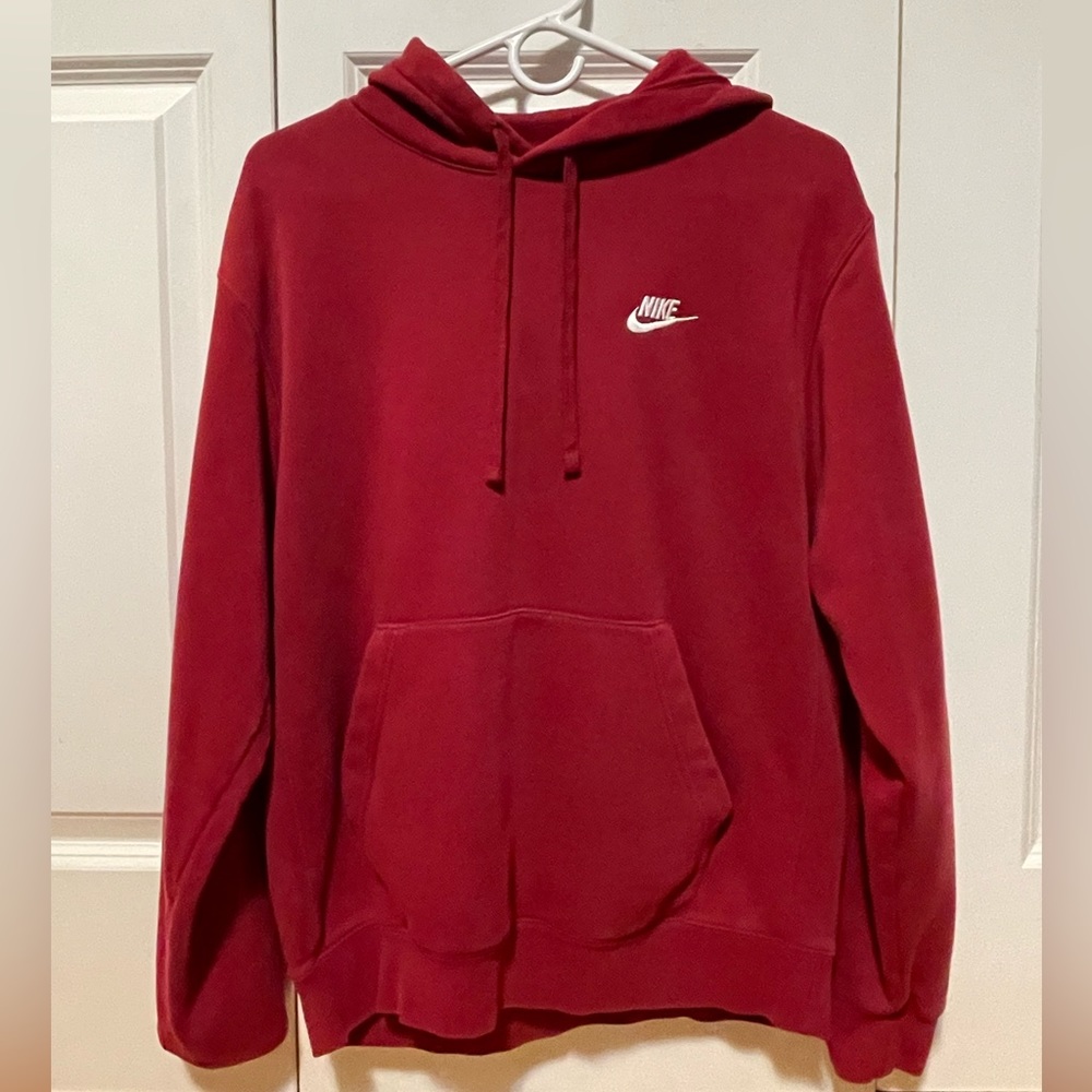 Men’s Red Nike hoodie